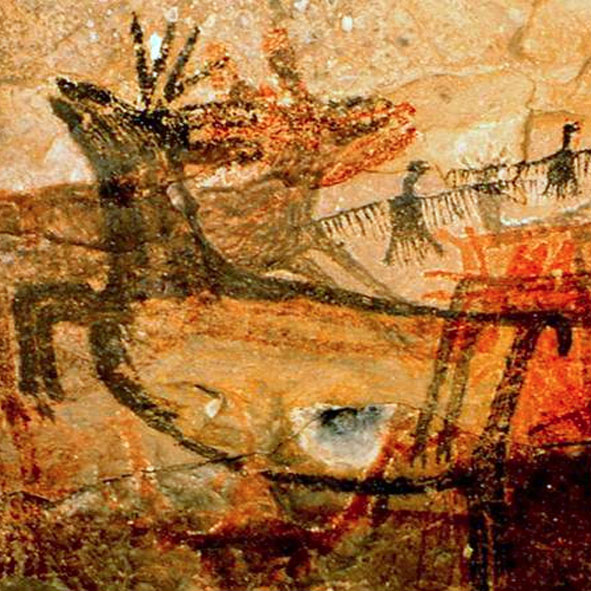 Visitar las pinturas rupestres de la Sierra de San Francisco - PINTURAS RUPESTRE SIERRA DE SAN FRANCISCO, PATRIMONIO DE LA HUMANIDAD